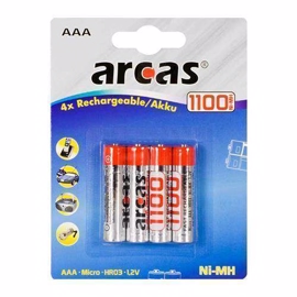 Arcas LR03 / AAA Oppladbare batterier 1100 mAh